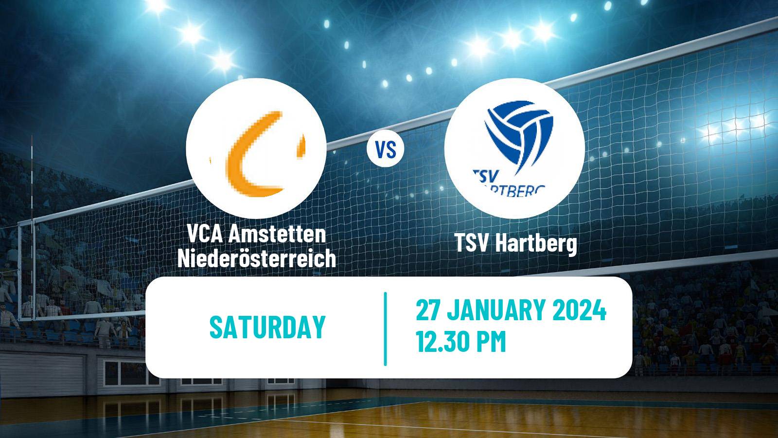 Volleyball Austrian Volley League VCA Amstetten Niederösterreich - TSV Hartberg