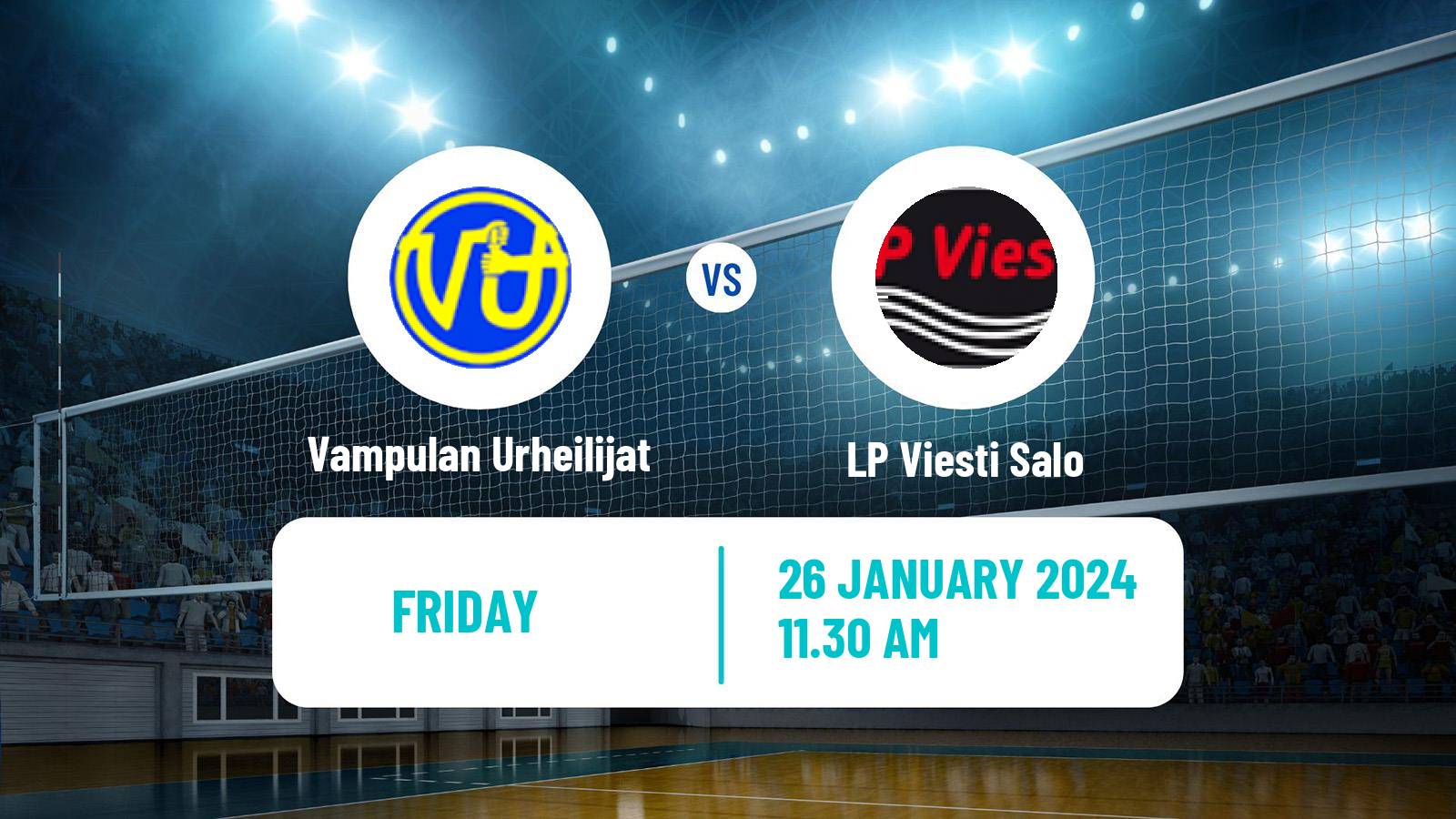 Volleyball Finnish Mestaruusliiga Volleyball Women Vampulan Urheilijat - LP Viesti Salo