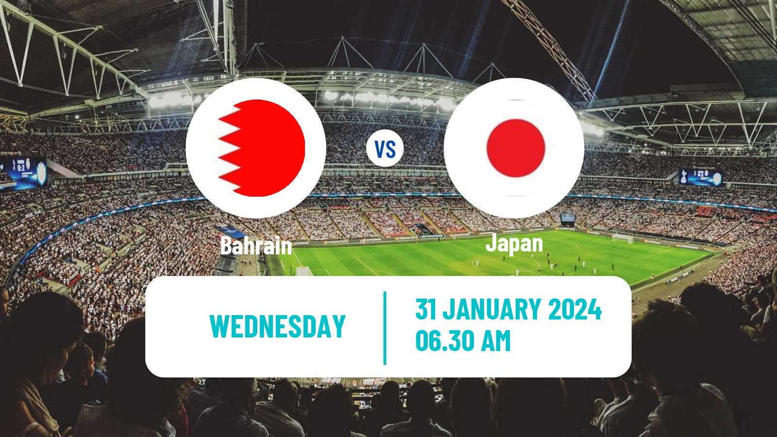 Soccer Asian Cup Bahrain - Japan