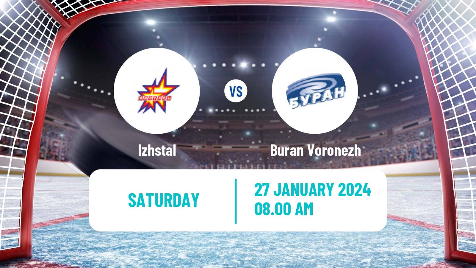 Hockey VHL Izhstal - Buran Voronezh