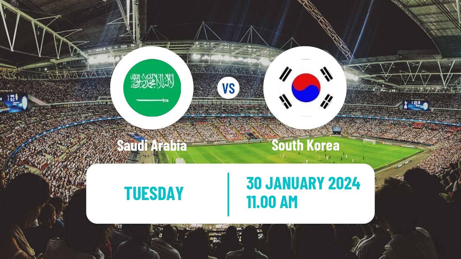 Soccer Asian Cup Saudi Arabia - South Korea