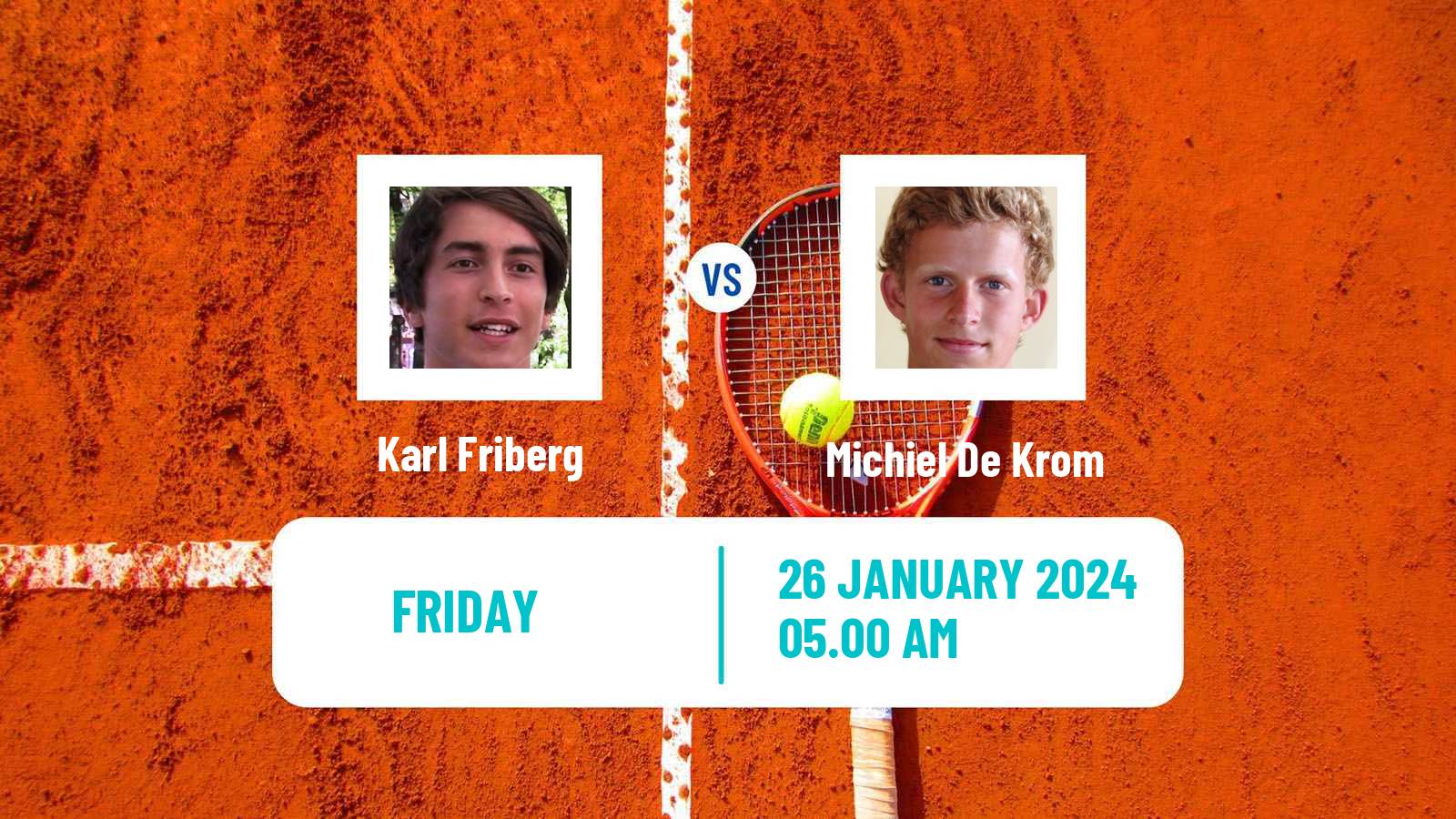 Tennis ITF M15 Manacor 3 Men Karl Friberg - Michiel De Krom