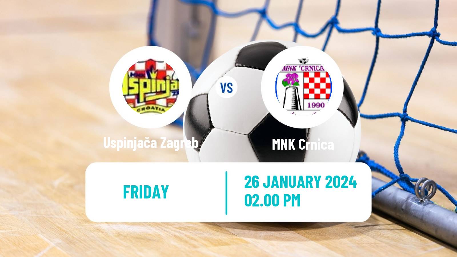 Futsal Croatian 1 HMNL Uspinjača Zagreb - Crnica