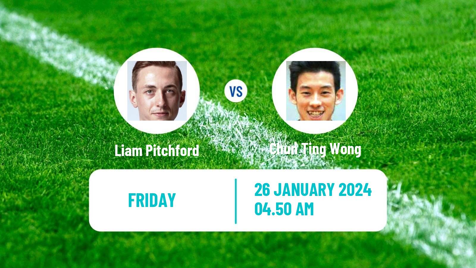 Table tennis Wtt Star Contender Goa Men Liam Pitchford - Chun Ting Wong