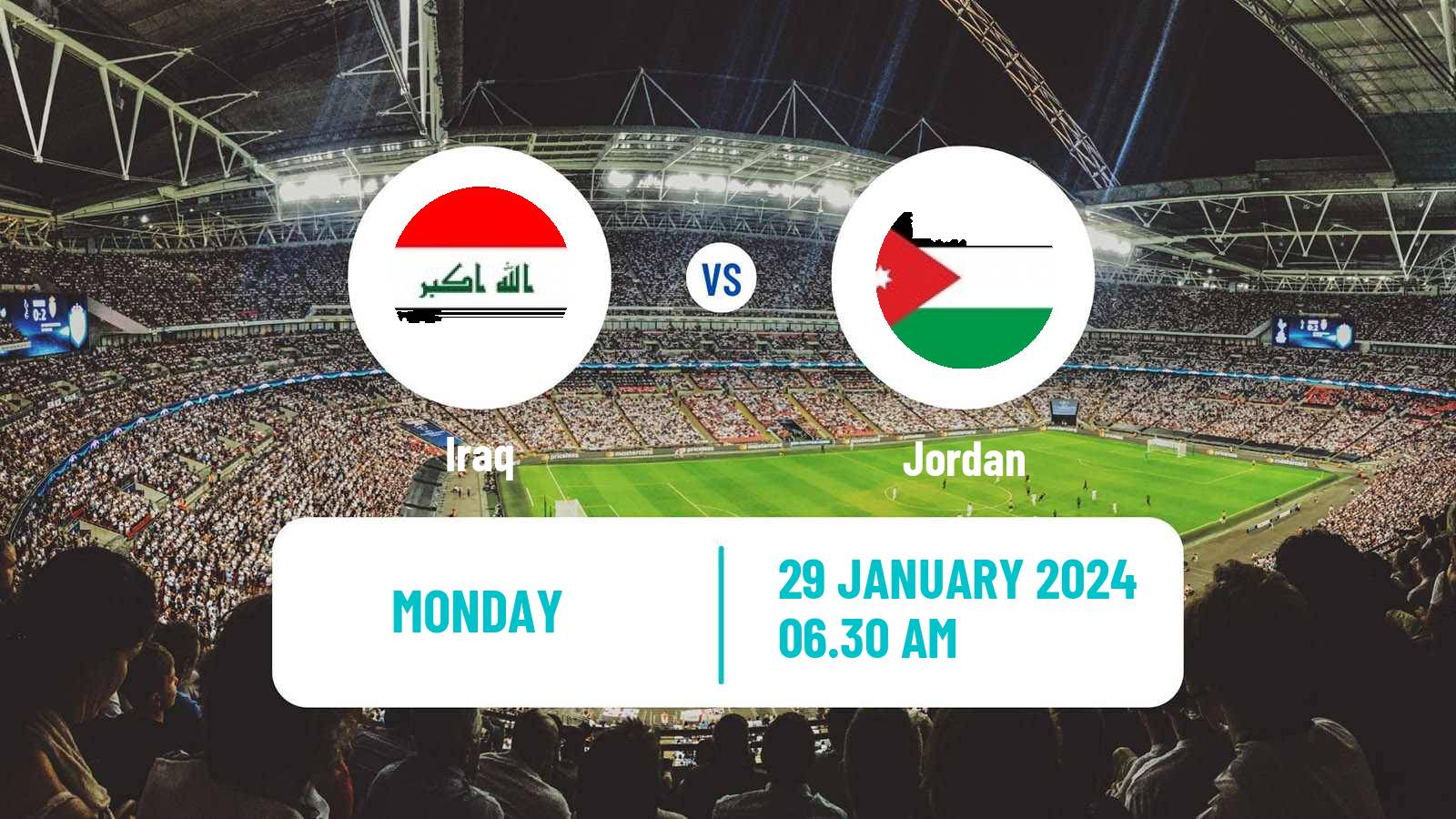 Soccer Asian Cup Iraq - Jordan