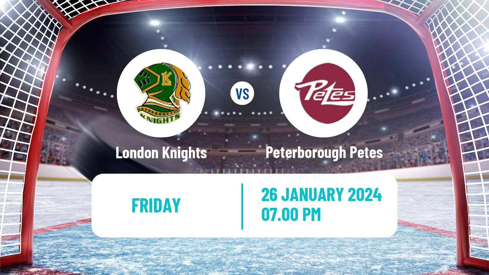 Hockey OHL London Knights - Peterborough Petes