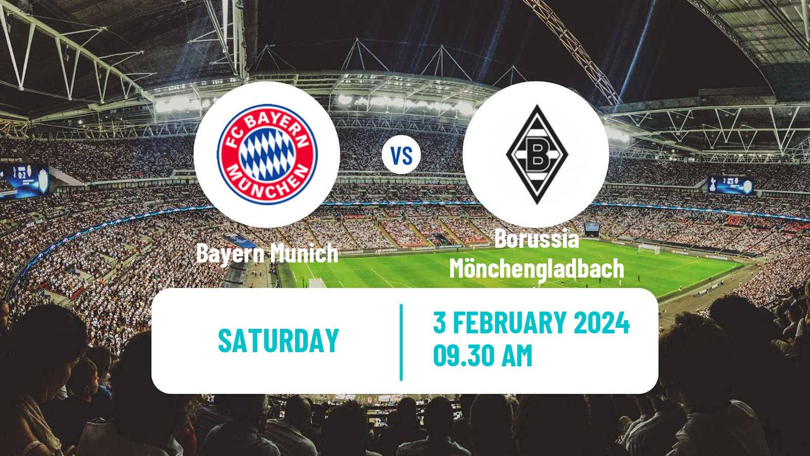Soccer German Bundesliga Bayern Munich - Borussia Mönchengladbach