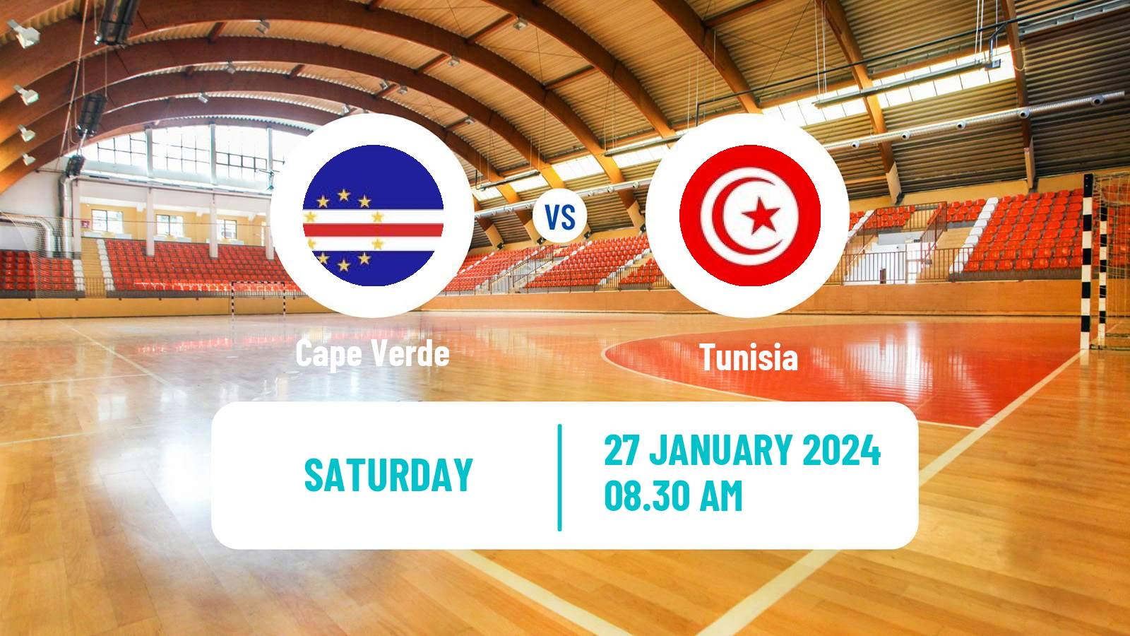 Handball African Championship Handball Cape Verde - Tunisia