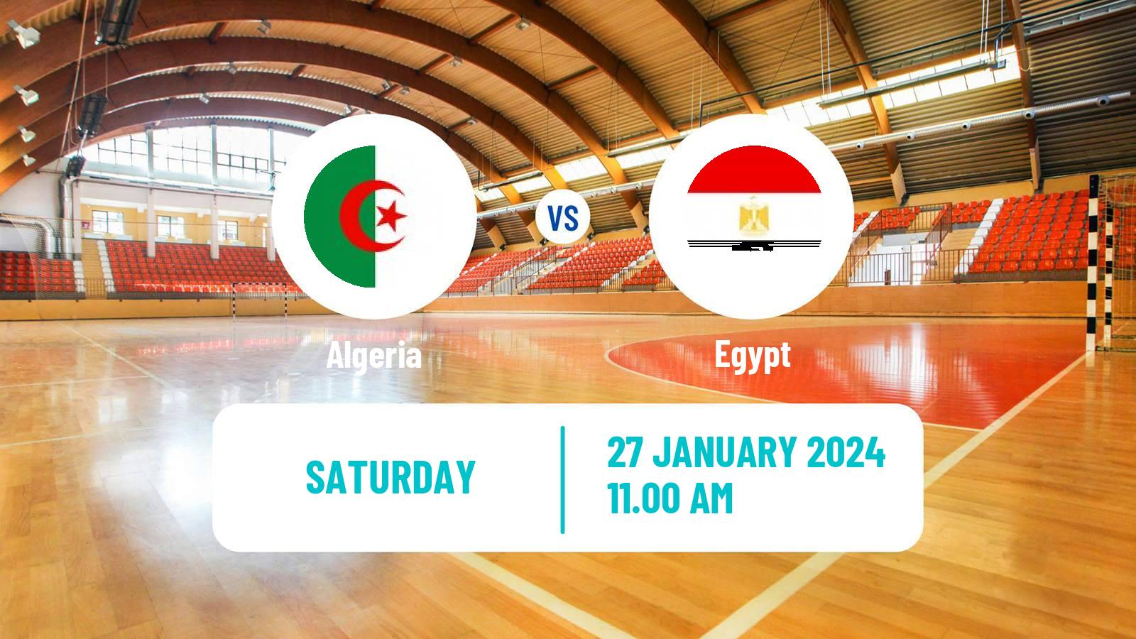 Handball African Championship Handball Algeria - Egypt