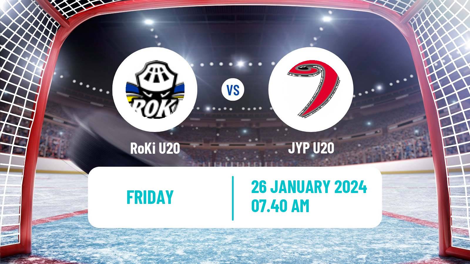 Hockey Finnish SM-sarja U20 RoKi U20 - JYP U20