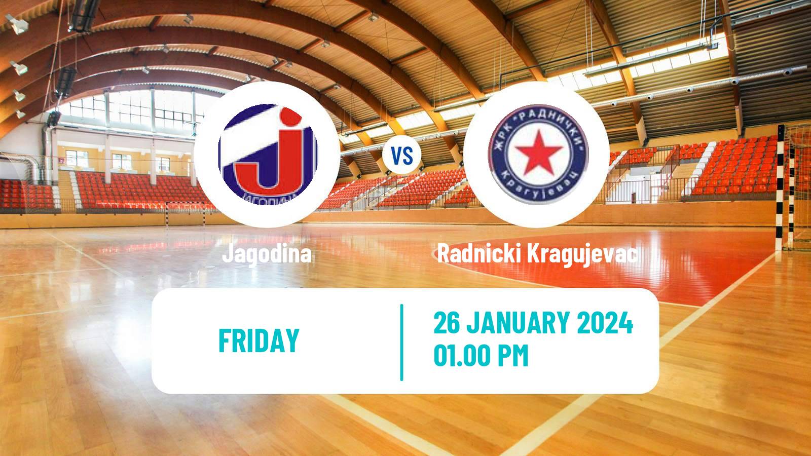 Handball Serbian Liga Handball Women Jagodina - Radnicki Kragujevac