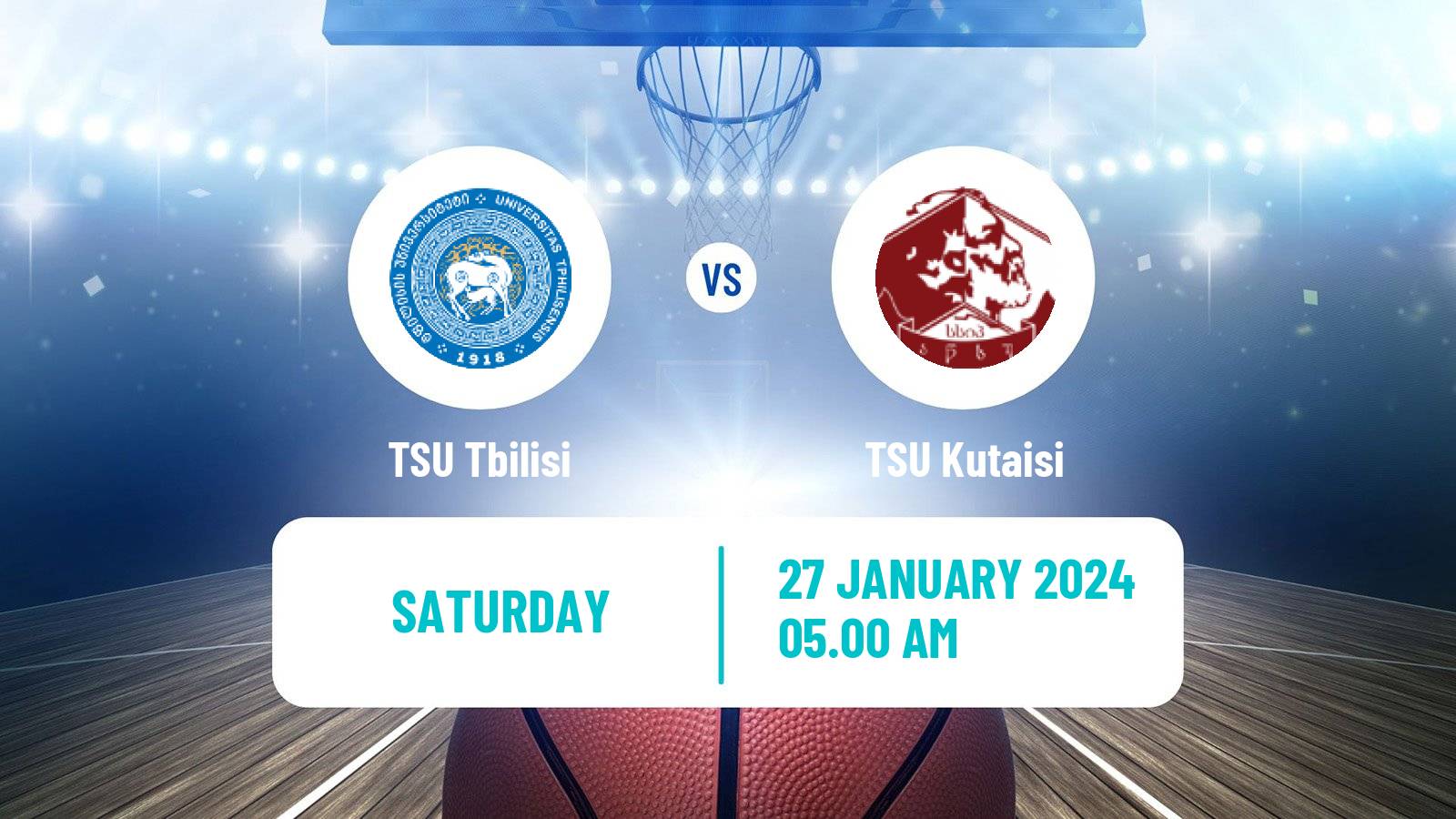 Basketball Georgian Cup Basketball TSU Tbilisi - TSU Kutaisi
