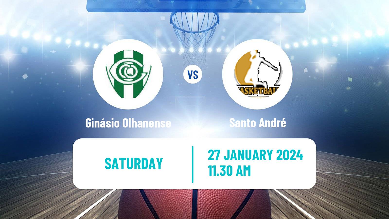 Basketball Portuguese Proliga Basketball Ginásio Olhanense - Santo André