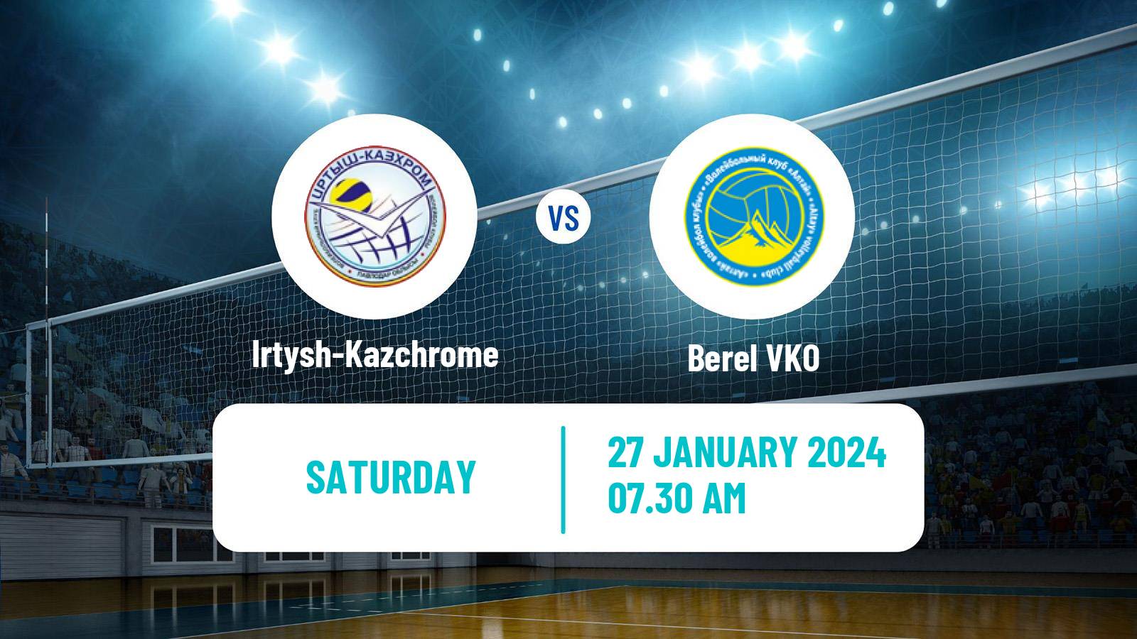 Volleyball Kazakh National League Volleyball Women Irtysh-Kazchrome - Berel VKO
