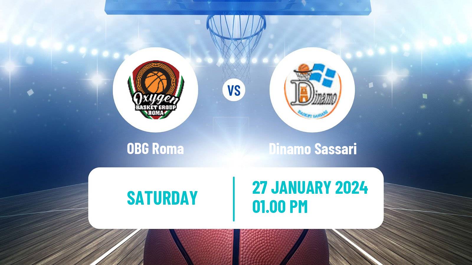Basketball Italian Serie A1 Basketball Women OBG Roma - Dinamo Sassari