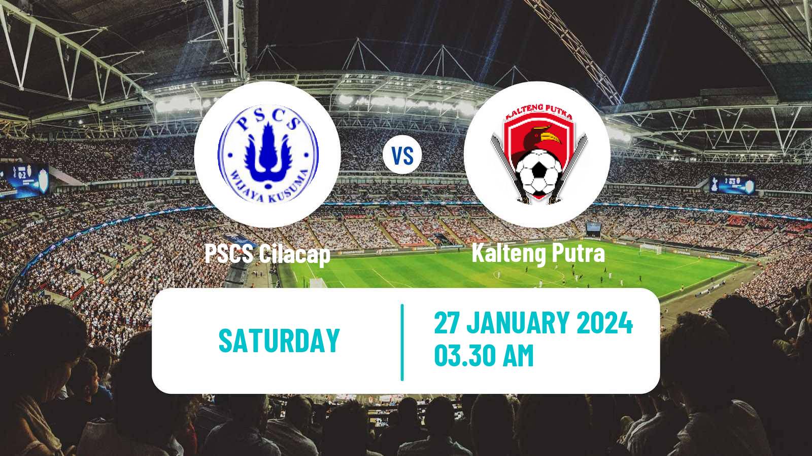 Soccer Indonesian Liga 2 PSCS Cilacap - Kalteng Putra