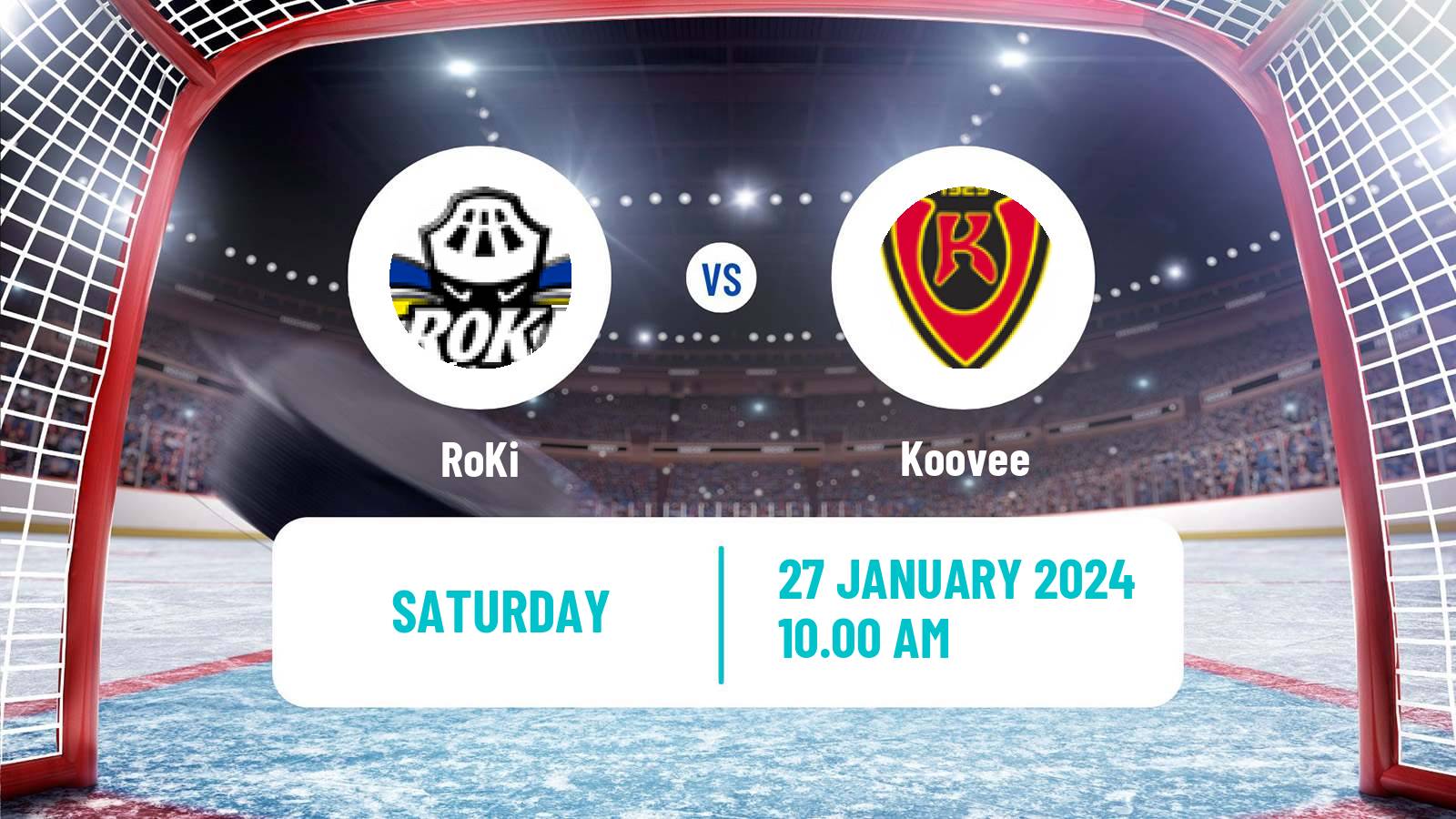 Hockey Finnish Mestis RoKi - Koovee