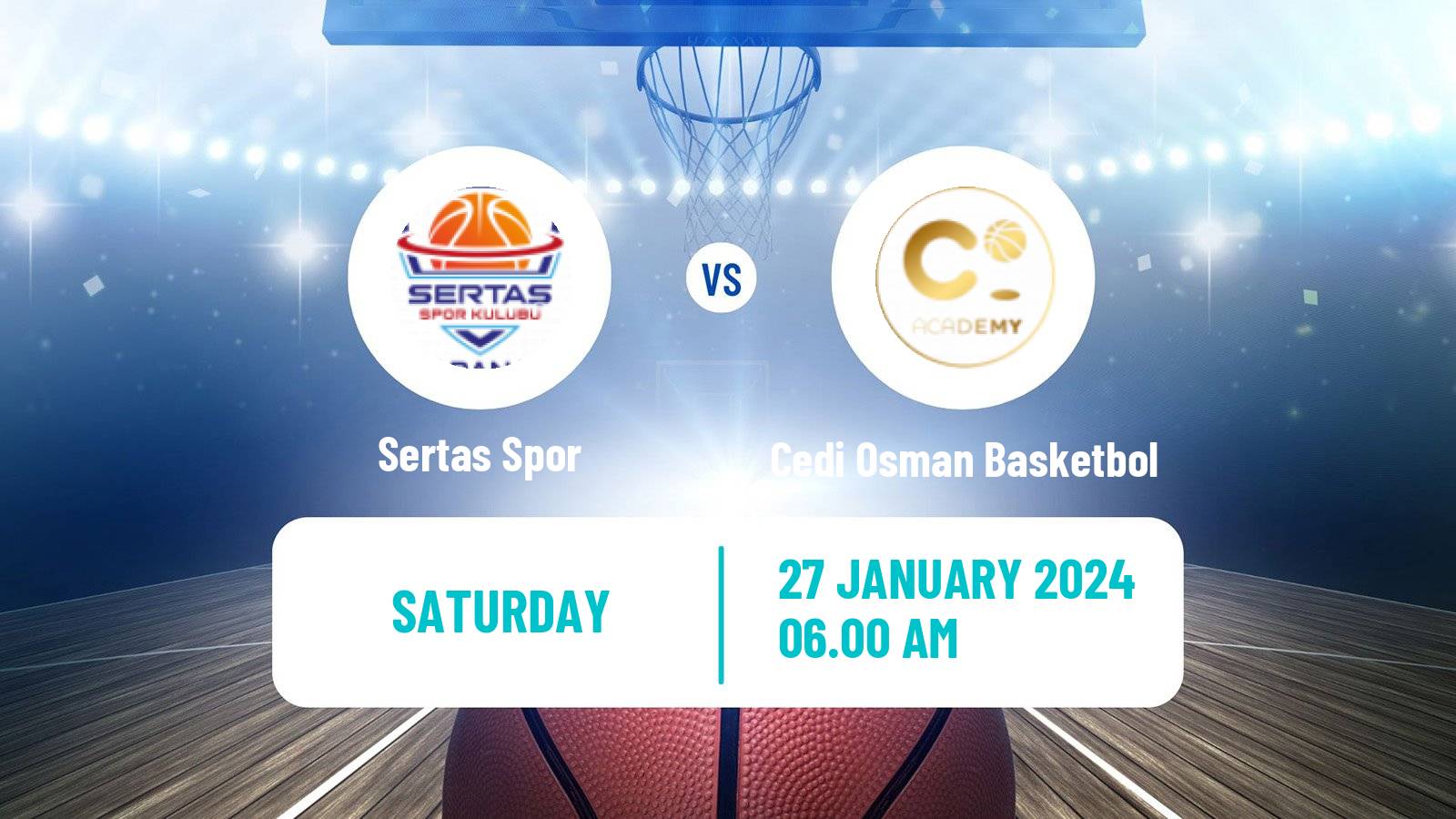 Basketball Turkish TB2L Sertas Spor - Cedi Osman Basketbol