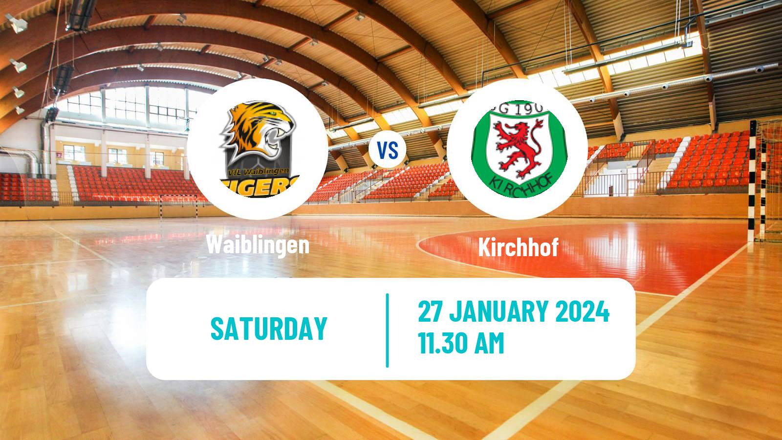 Handball German 2 Bundesliga Handball Women Waiblingen - Kirchhof