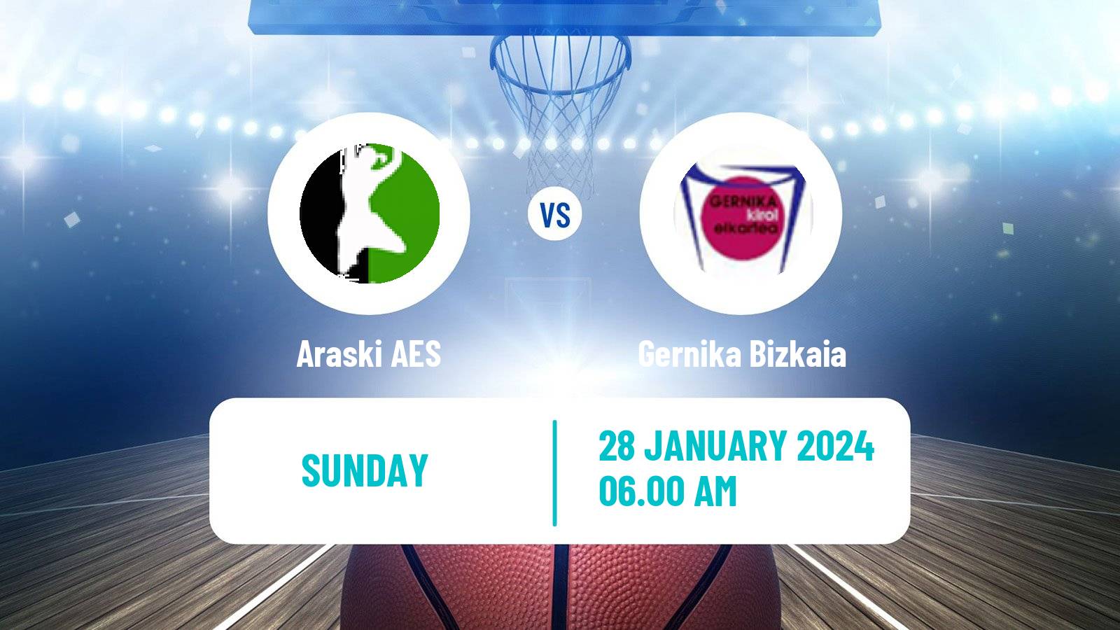 Basketball Spanish Liga Femenina Basketball Araski AES - Gernika Bizkaia