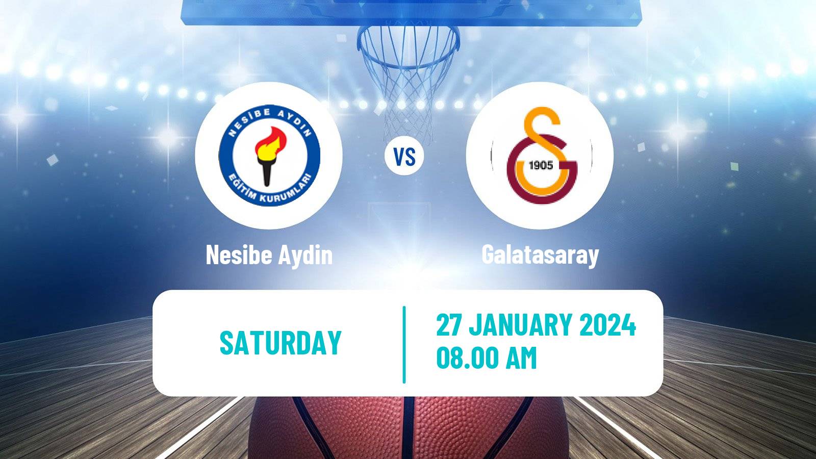 Basketball Turkish Basketball League Women Nesibe Aydin - Galatasaray