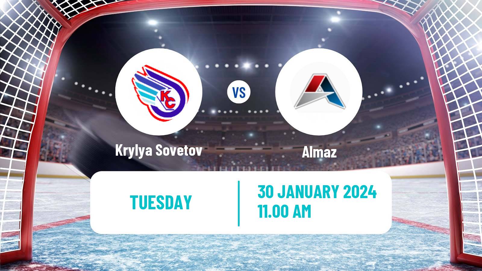 Hockey MHL Krylya Sovetov - Almaz