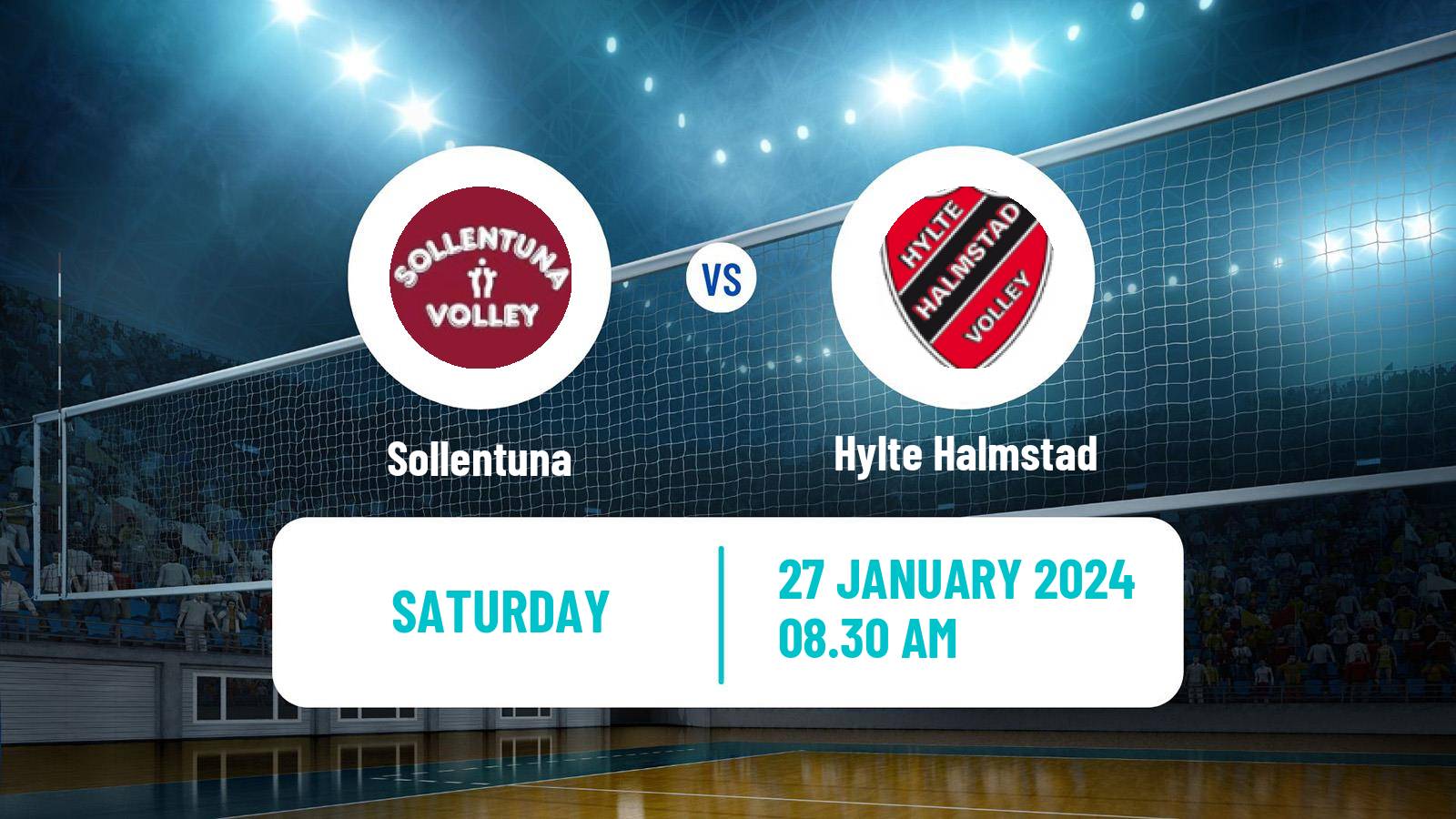 Volleyball Swedish Elitserien Volleyball Women Sollentuna - Hylte Halmstad