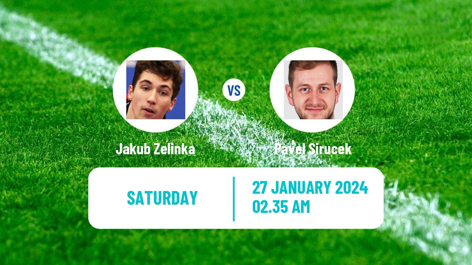 Table tennis Tt Star Series Men Jakub Zelinka - Pavel Sirucek