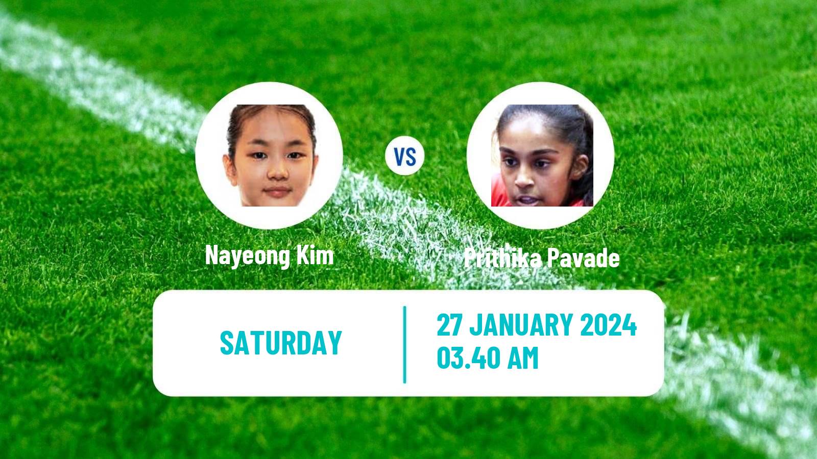 Table tennis Wtt Star Contender Goa Women Nayeong Kim - Prithika Pavade