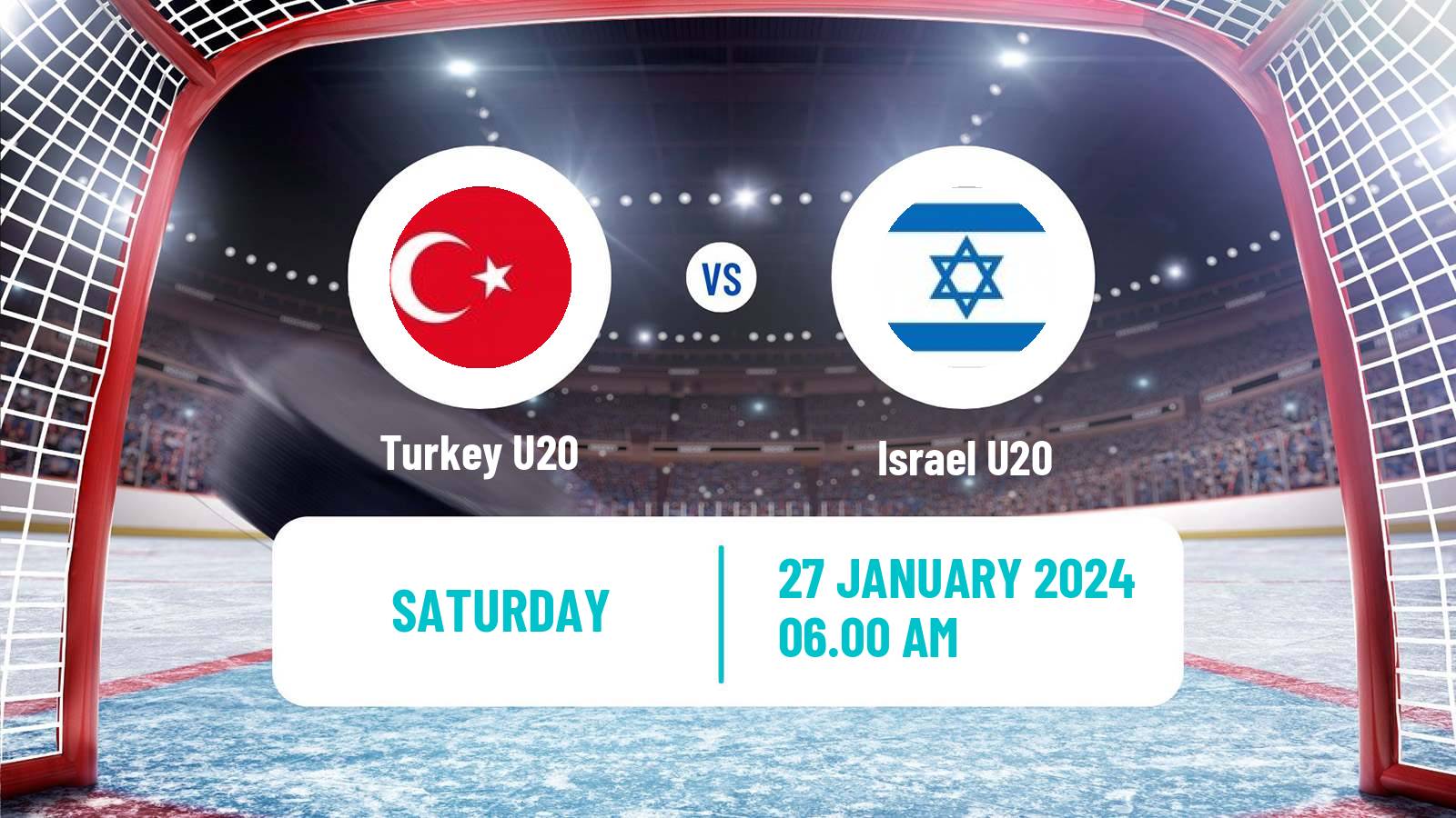 Hockey IIHF World U20 Championship IIIA Turkey U20 - Israel U20
