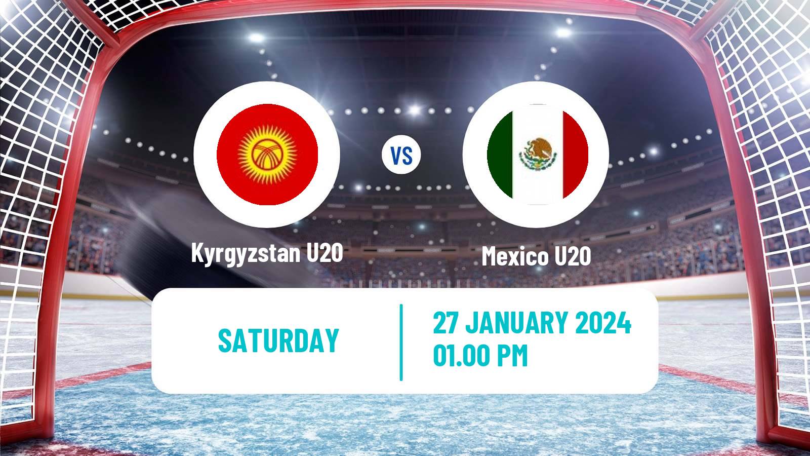 Hockey IIHF World U20 Championship IIIA Kyrgyzstan U20 - Mexico U20