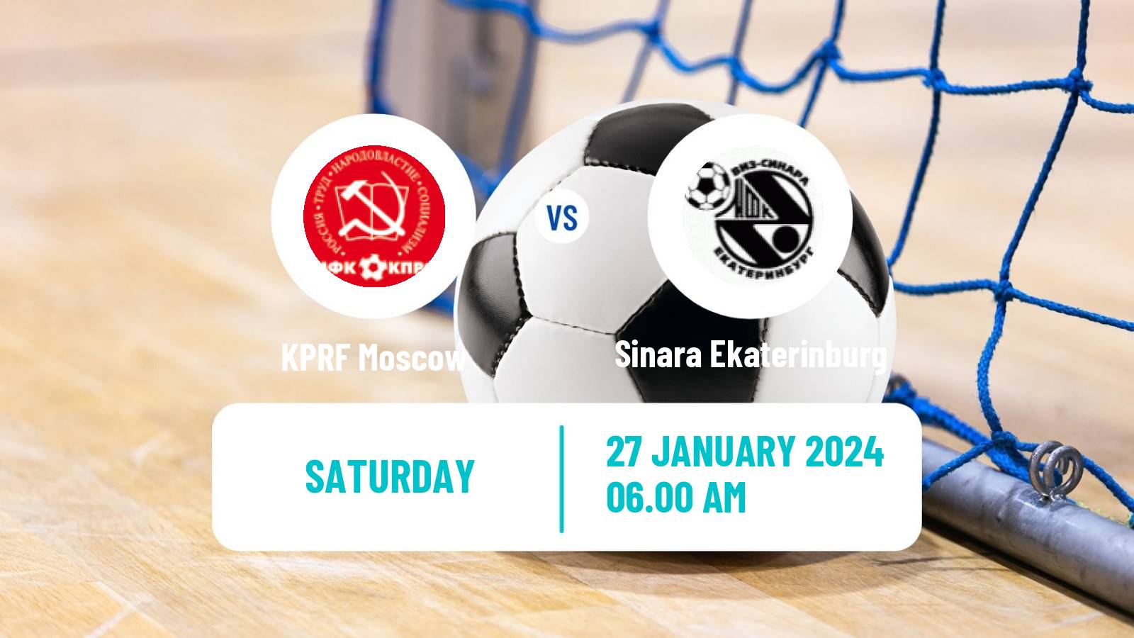 Futsal Russian Super Liga Futsal KPRF - Sinara Ekaterinburg