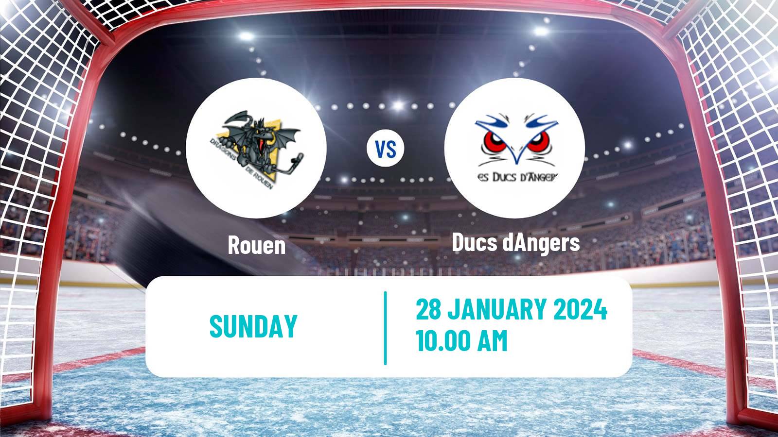 Hockey French Ligue Magnus Rouen - Angers