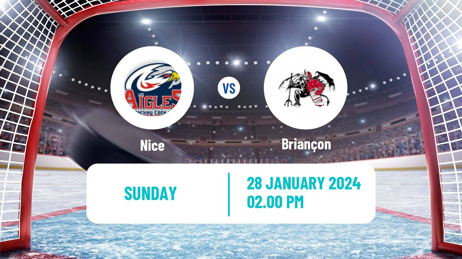 Hockey French Ligue Magnus Nice - Briançon
