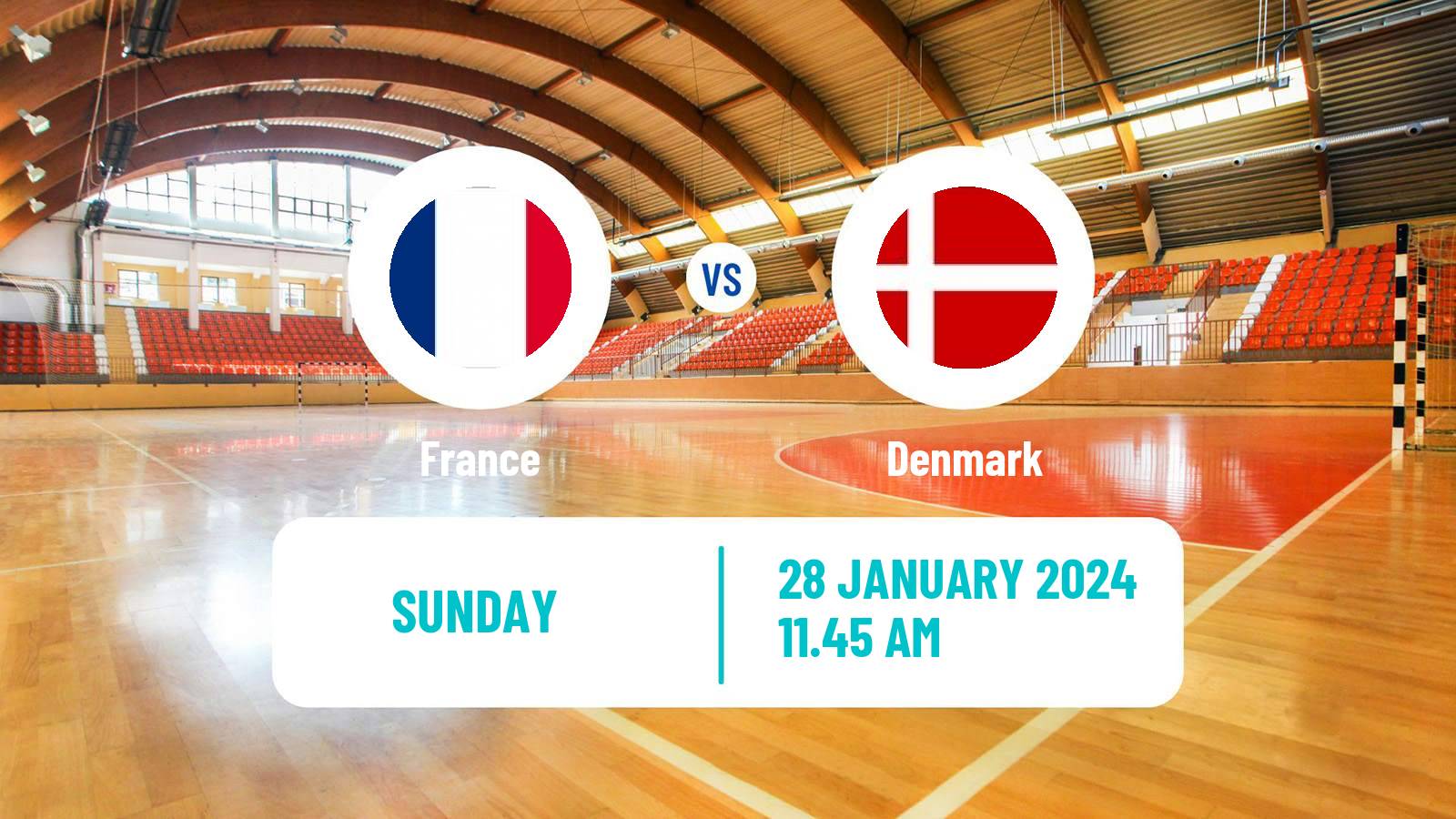 Handball Handball European Championship France - Denmark