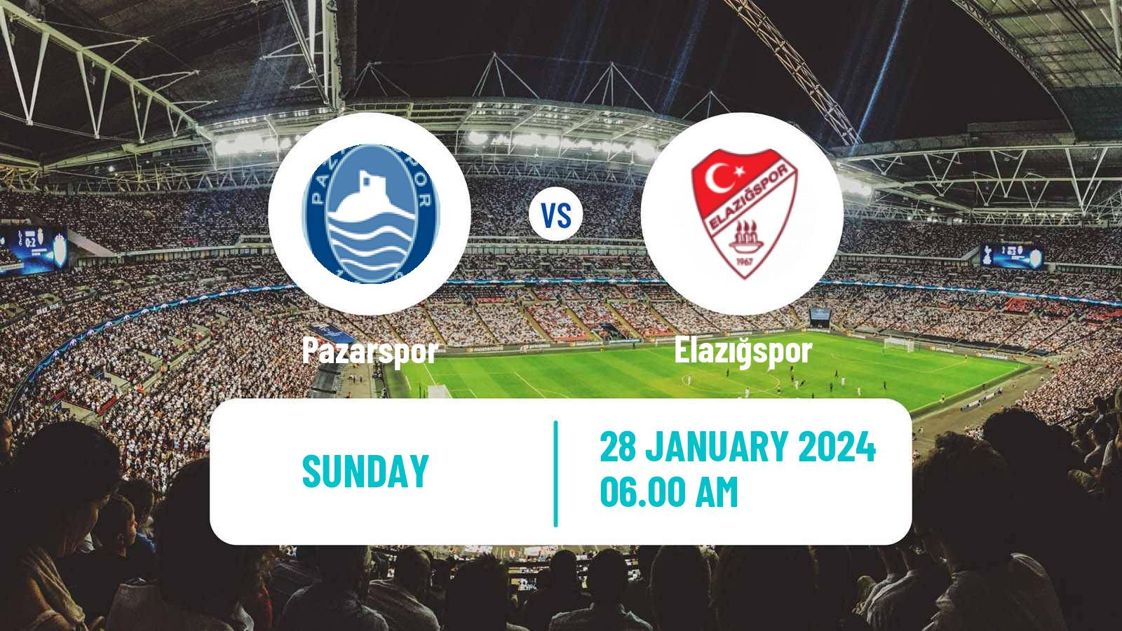Soccer Turkish 3 Lig Group 2 Pazarspor - Elazığspor