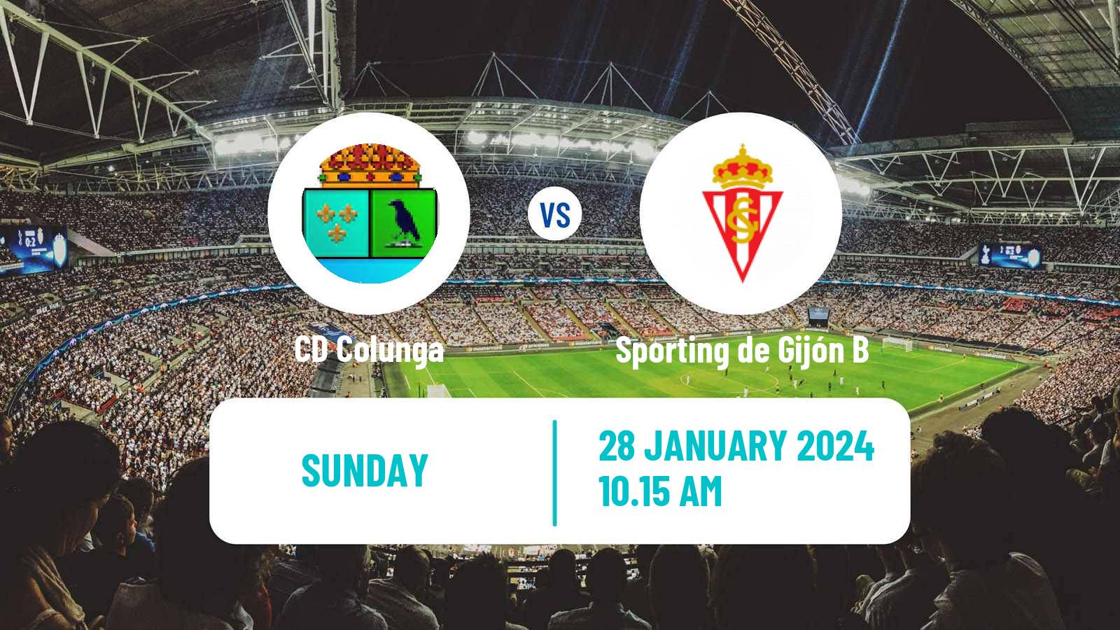 Soccer Spanish Tercera RFEF - Group 2 Colunga - Sporting de Gijón B
