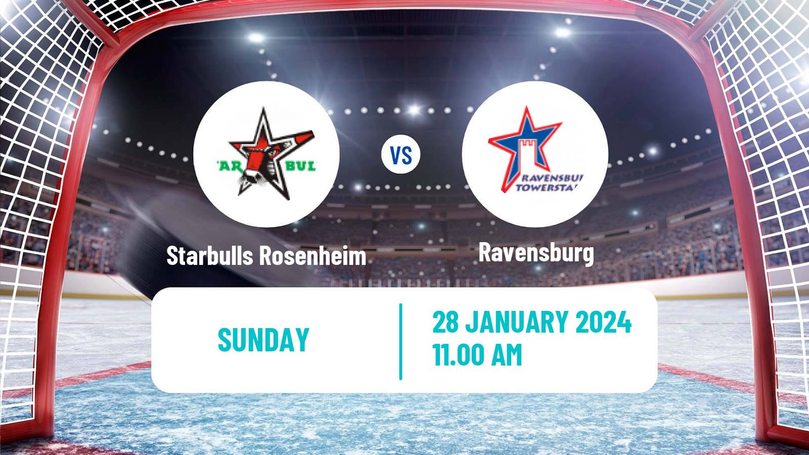 Hockey German DEL2 Starbulls Rosenheim - Ravensburg