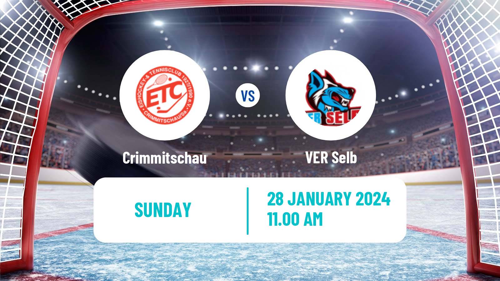 Hockey German DEL2 Crimmitschau - VER Selb