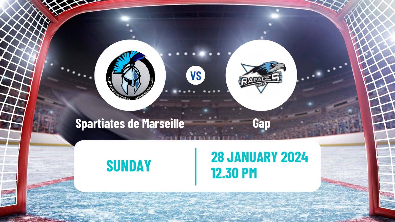 Hockey French Ligue Magnus Spartiates de Marseille - Gap