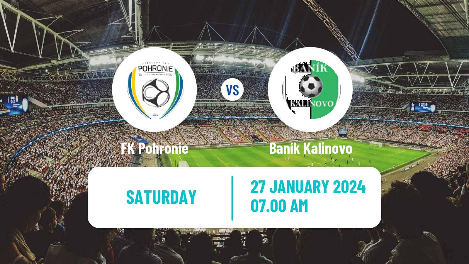 Soccer Club Friendly Pohronie - Baník Kalinovo
