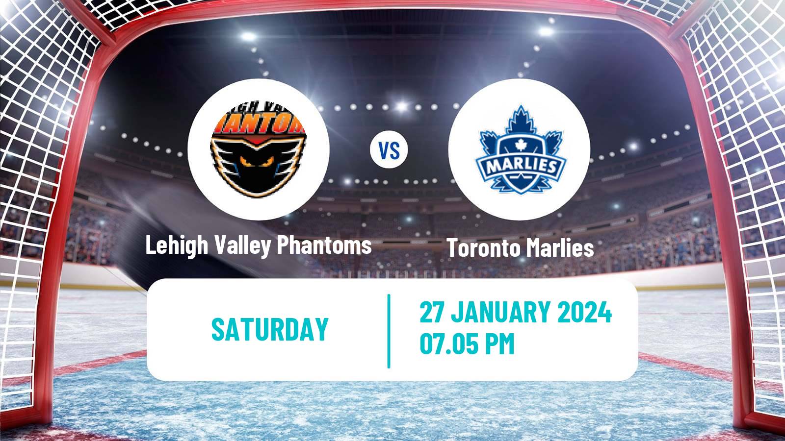 Hockey AHL Lehigh Valley Phantoms - Toronto Marlies