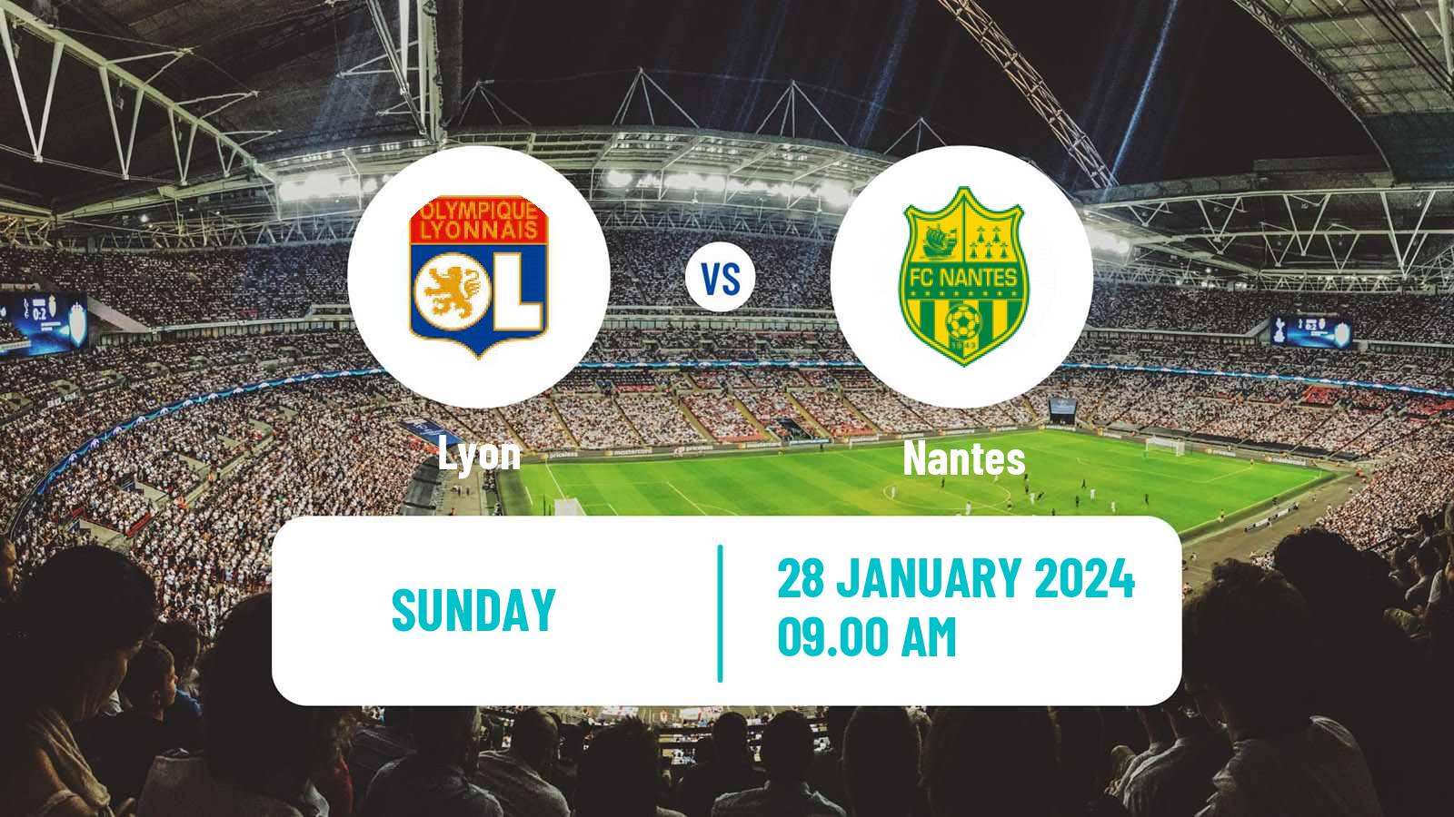 Soccer Coupe De France Women Lyon - Nantes