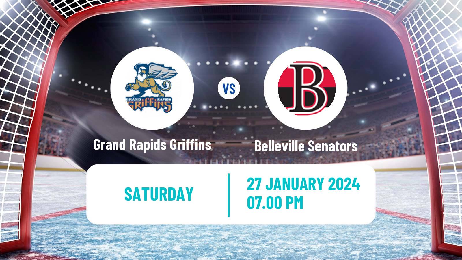 Hockey AHL Grand Rapids Griffins - Belleville Senators