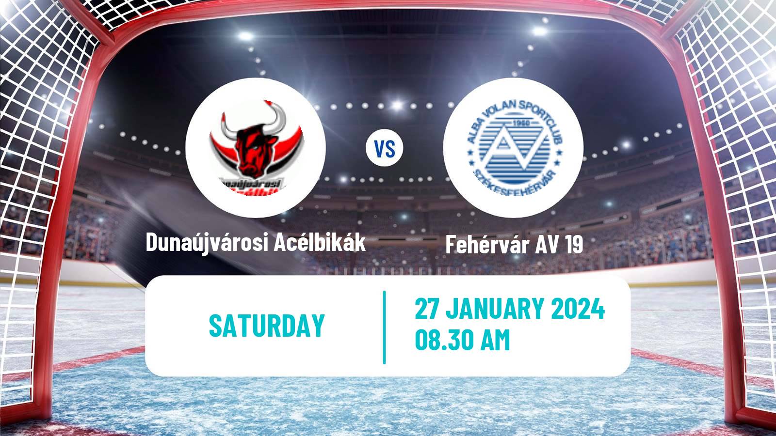 Hockey Hungarian Cup Hockey Dunaújvárosi Acélbikák - Fehérvár AV 19