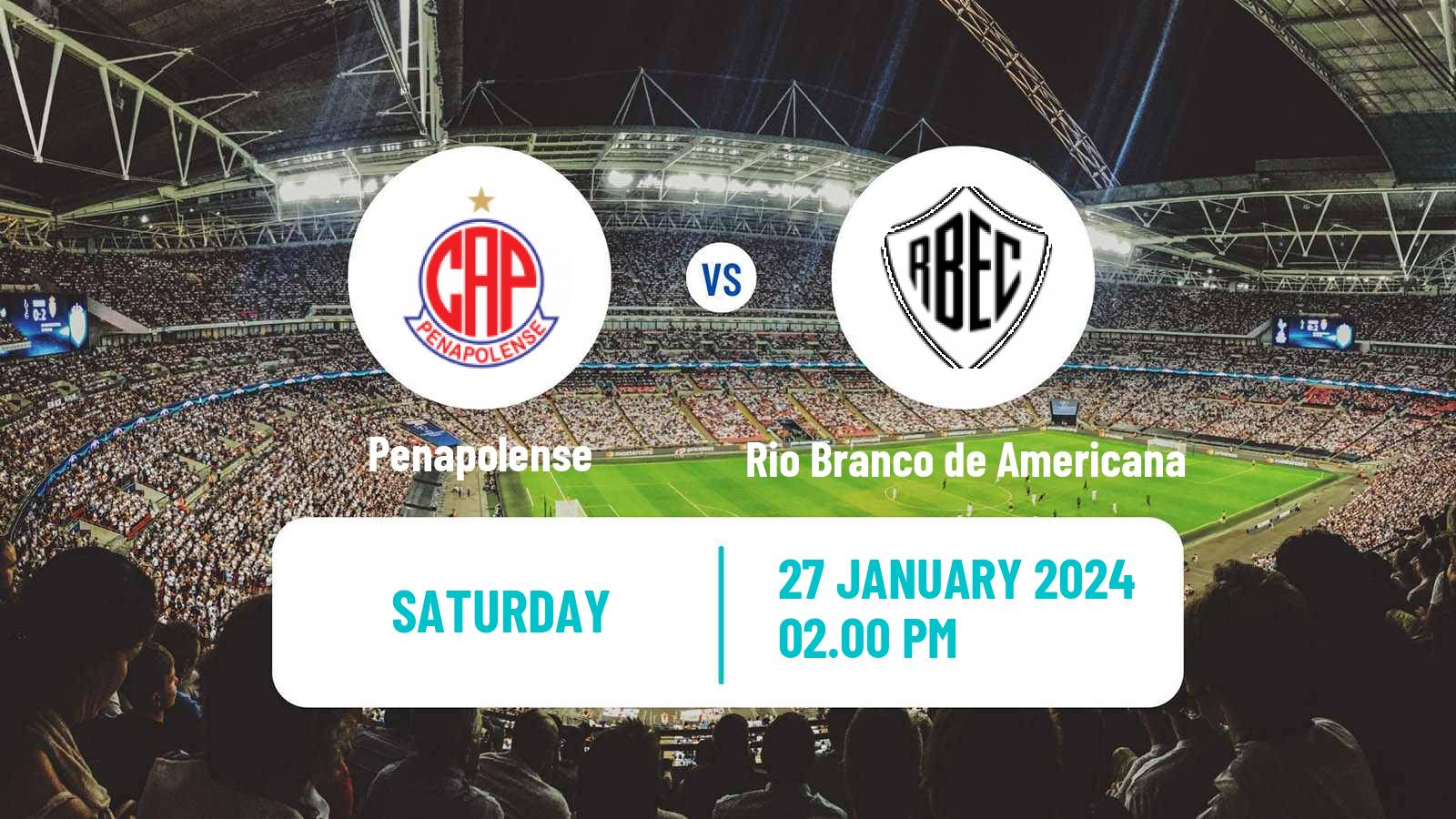Soccer Brazilian Campeonato Paulista A4 Penapolense - Rio Branco de Americana