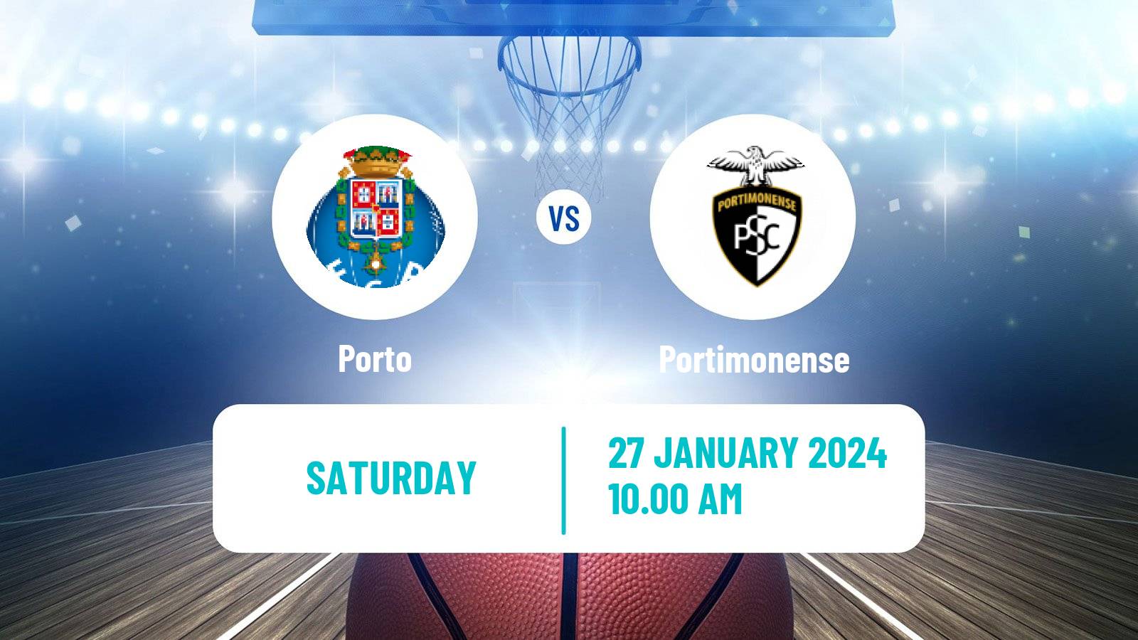 Basketball Portuguese Taca da Liga Basketball Porto - Portimonense