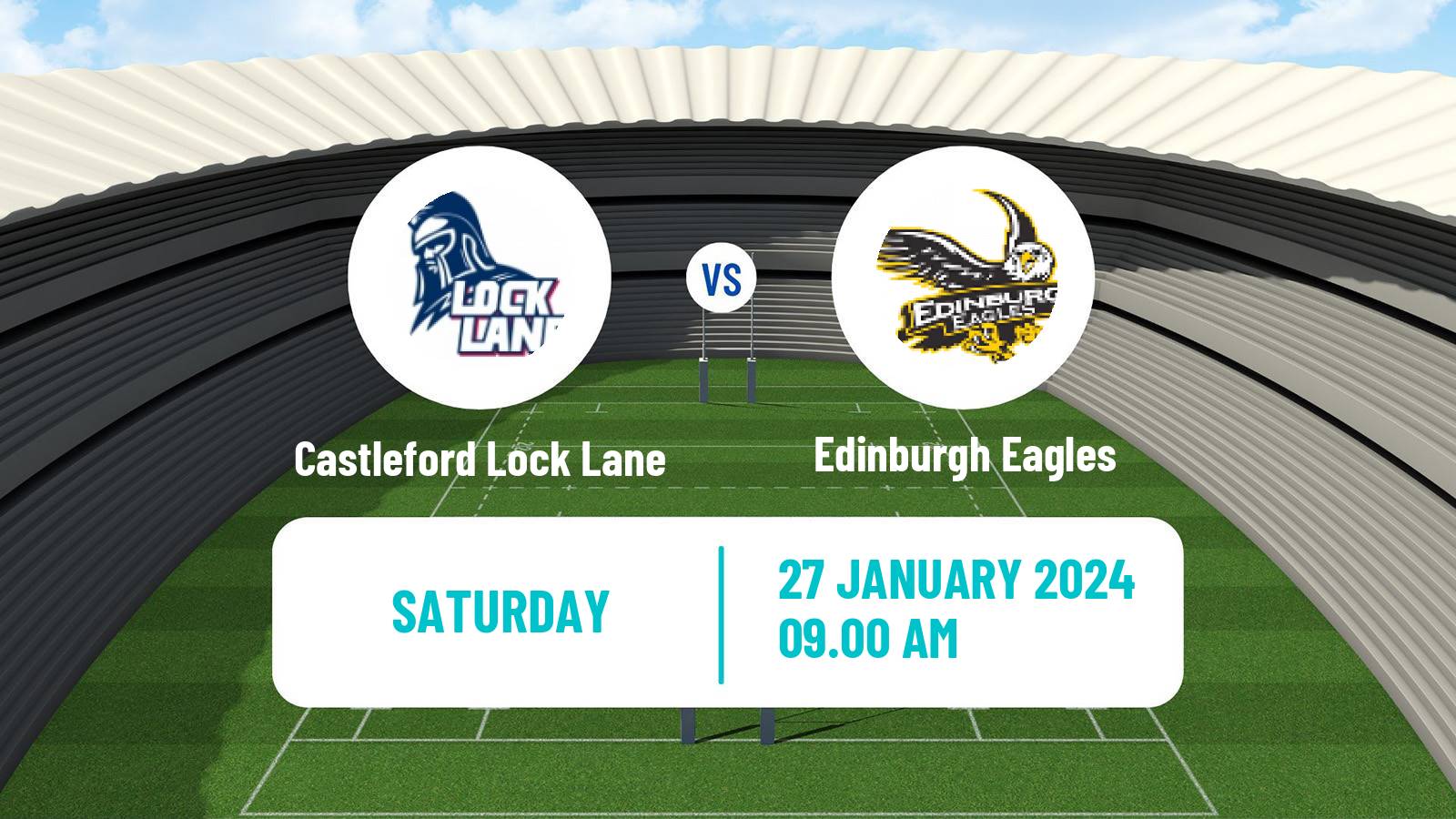 Rugby league Challenge Cup Rugby League Castleford Lock Lane - Edinburgh Eagles