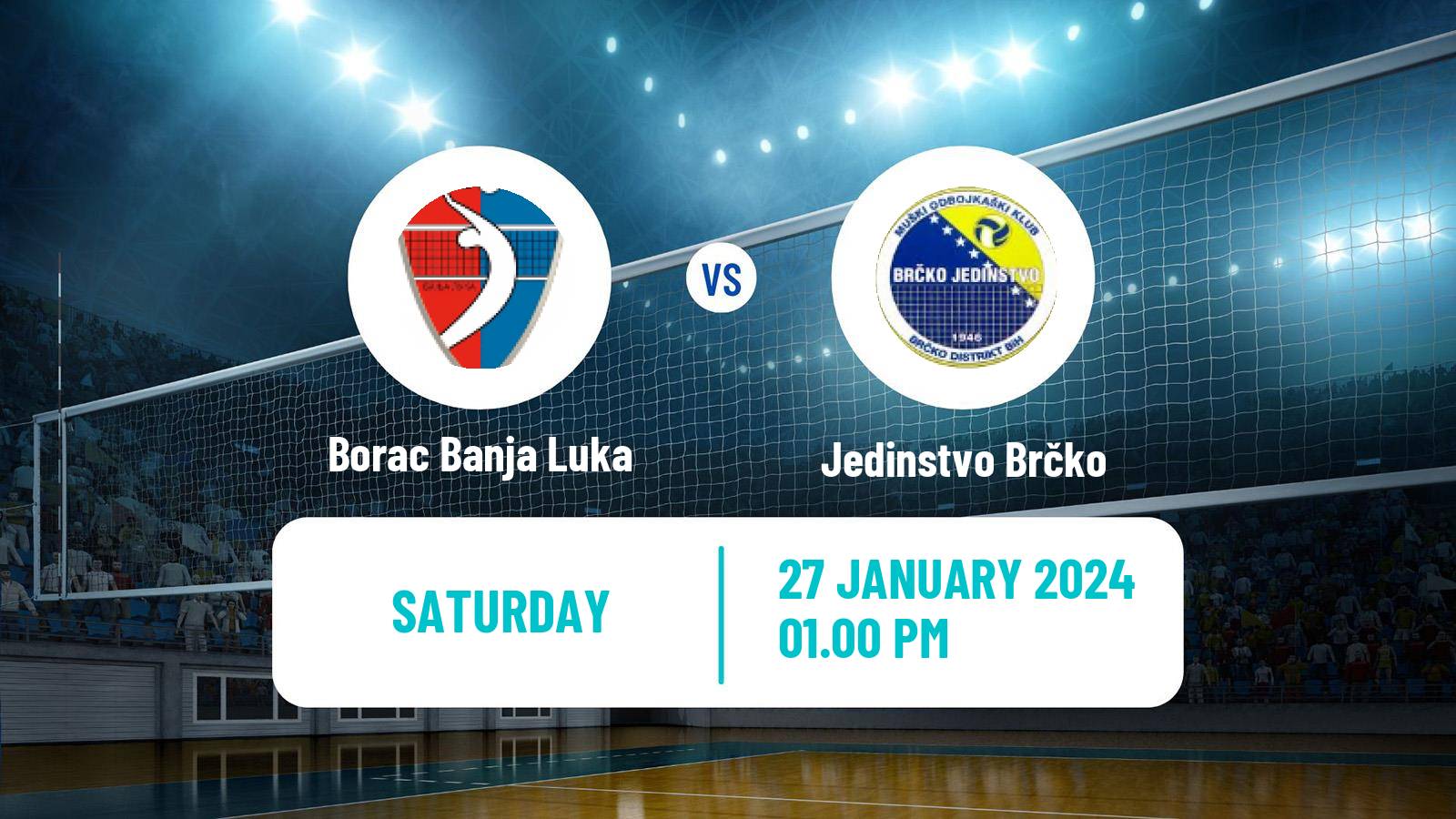 Volleyball Bosnian Premijer Liga Volleyball Borac Banja Luka - Jedinstvo Brčko