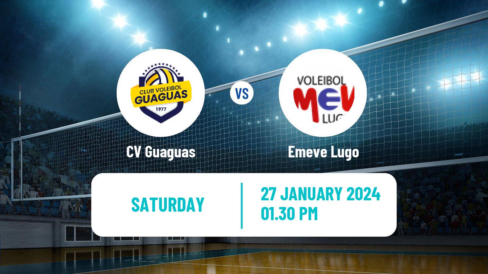 Volleyball Spanish SuperLiga Volleyball Guaguas - Emeve Lugo